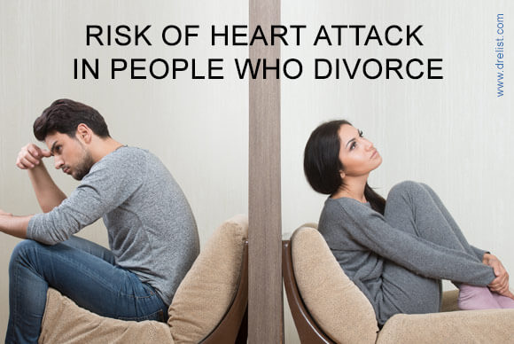 Higher Risk of Heart Attack in People who Divorce