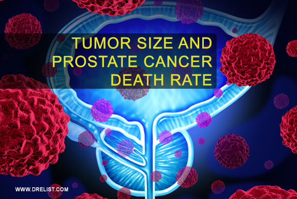 Tumor size and Prostate Cancer Death Rate