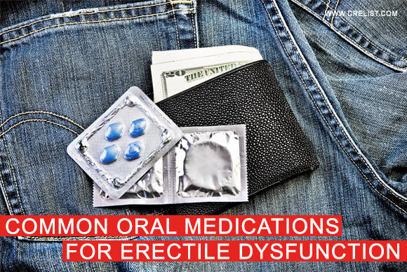 Common Oral Medications For Erectile Dysfunction