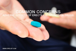 Common Concerns And Adverse Effects Of Erectile Dysfunction Drugs image