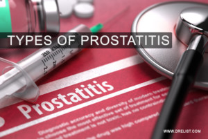 Types Of Prostatitis image