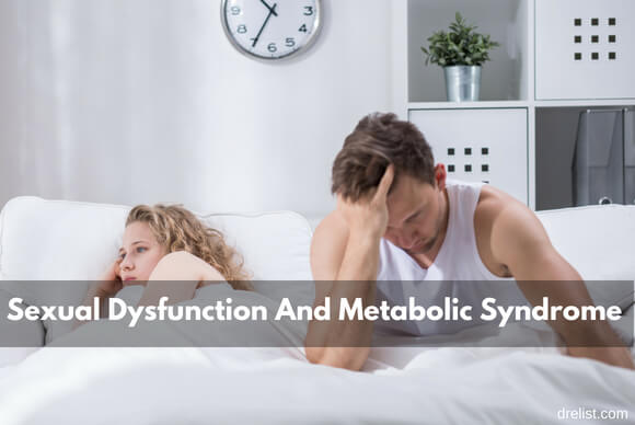 Sexual dysfunction and metabolic syndrome