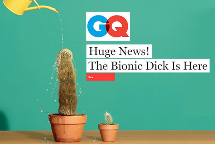 GQ: Huge News! The Bionic Dick Is Here