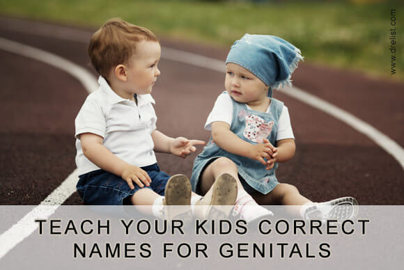 Why Should You Teach Your Kids the Correct Names For Genitals?
